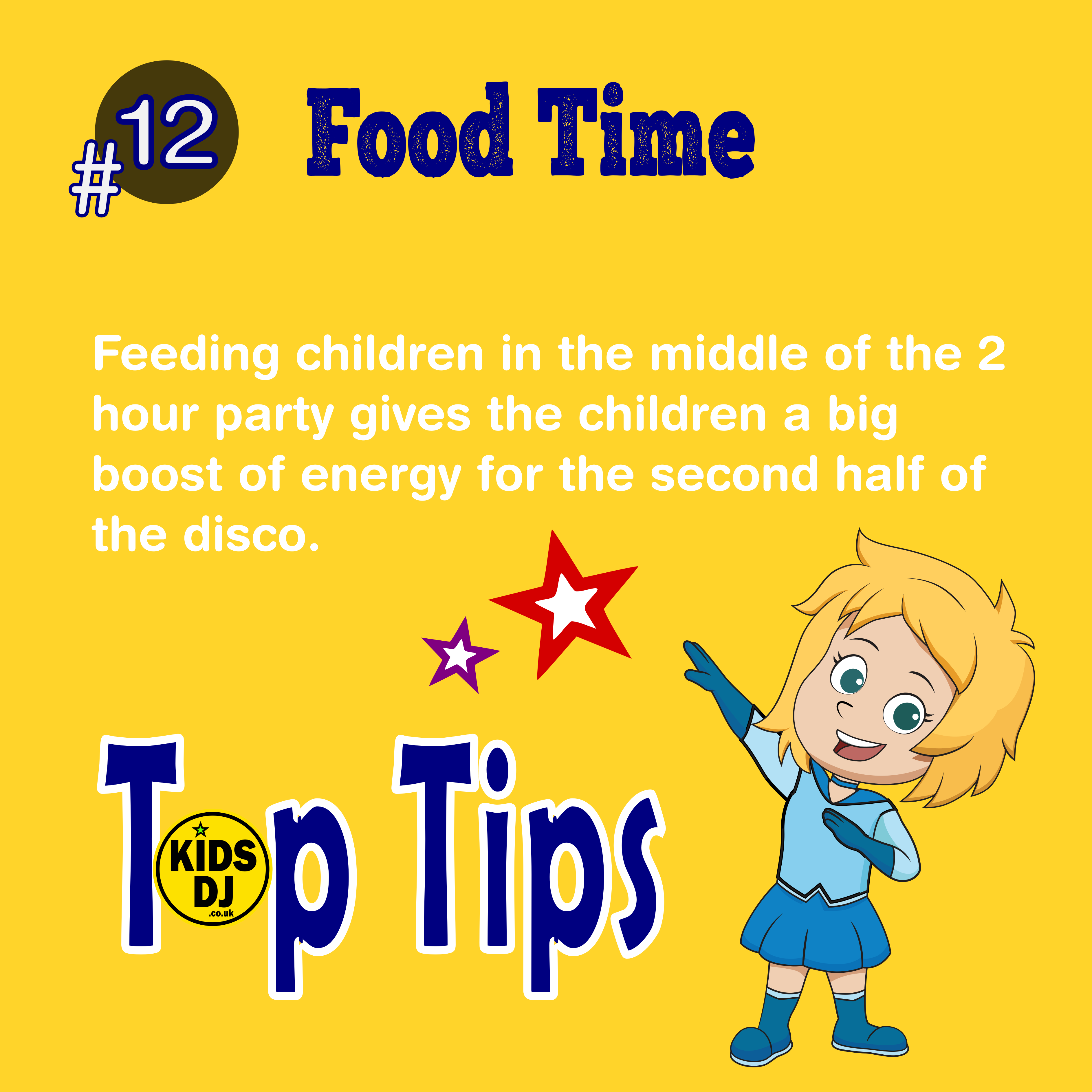 Food break at your party