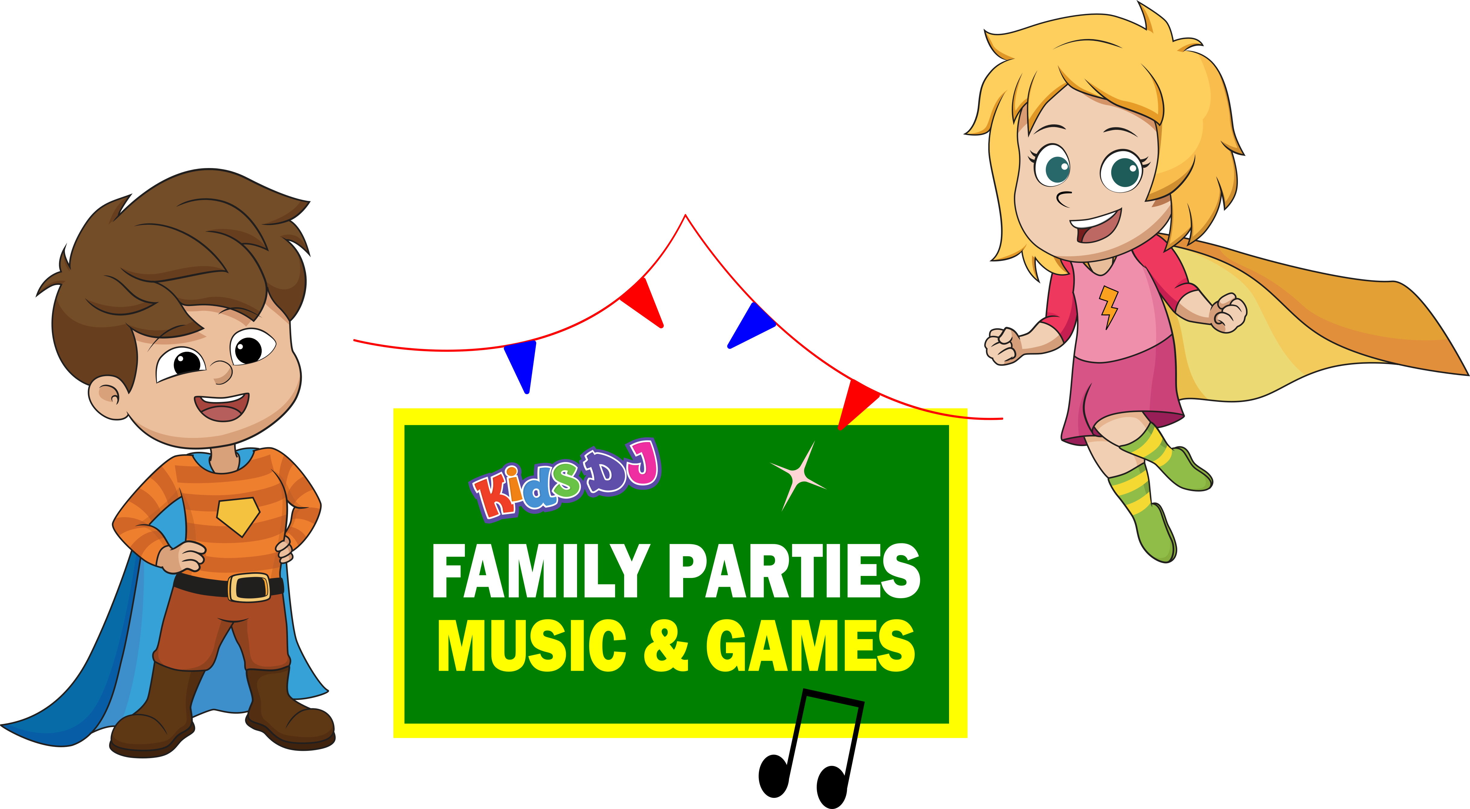 Kids DJ family parties across Cheshire & Manchester