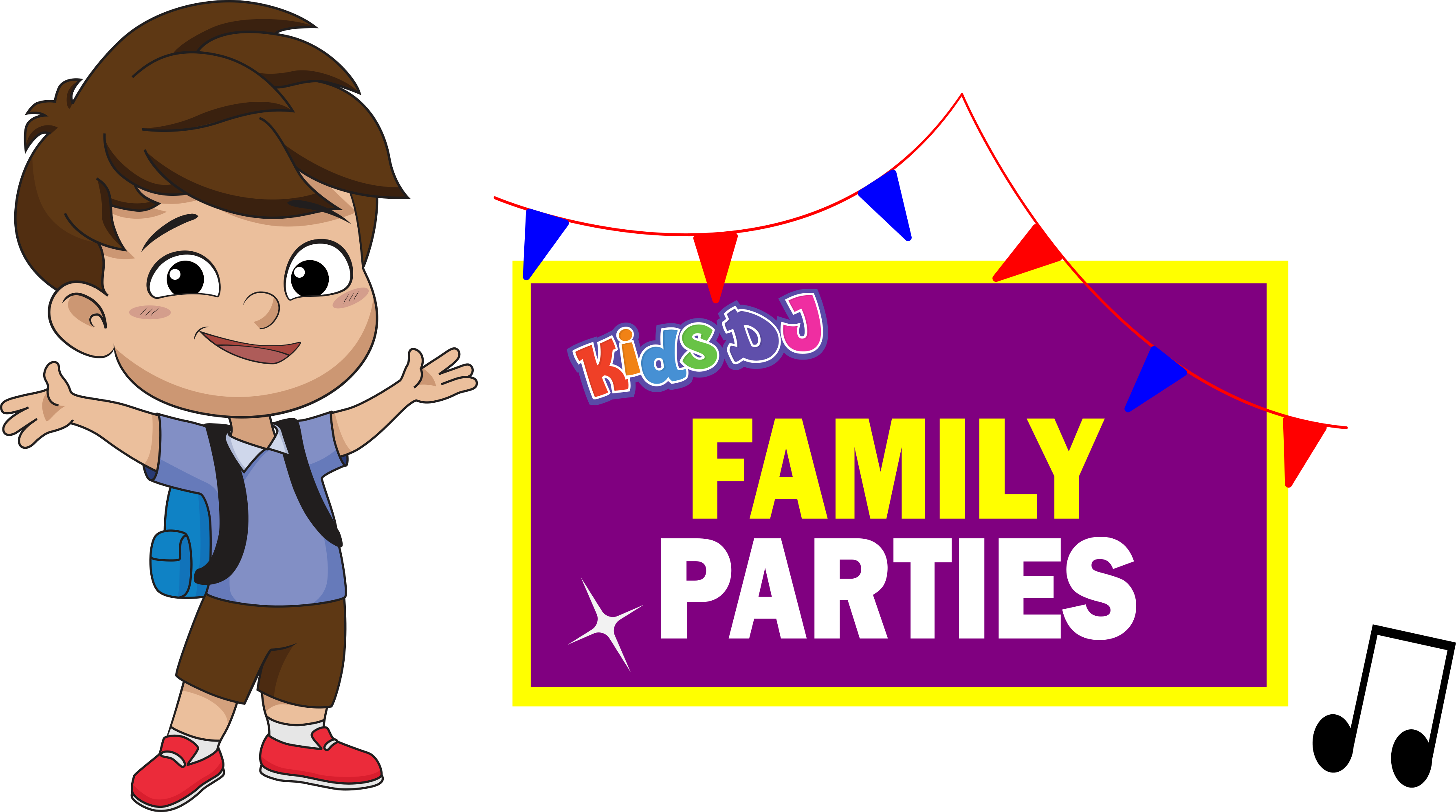Kids DJ family parties in Cheshire & Manchester