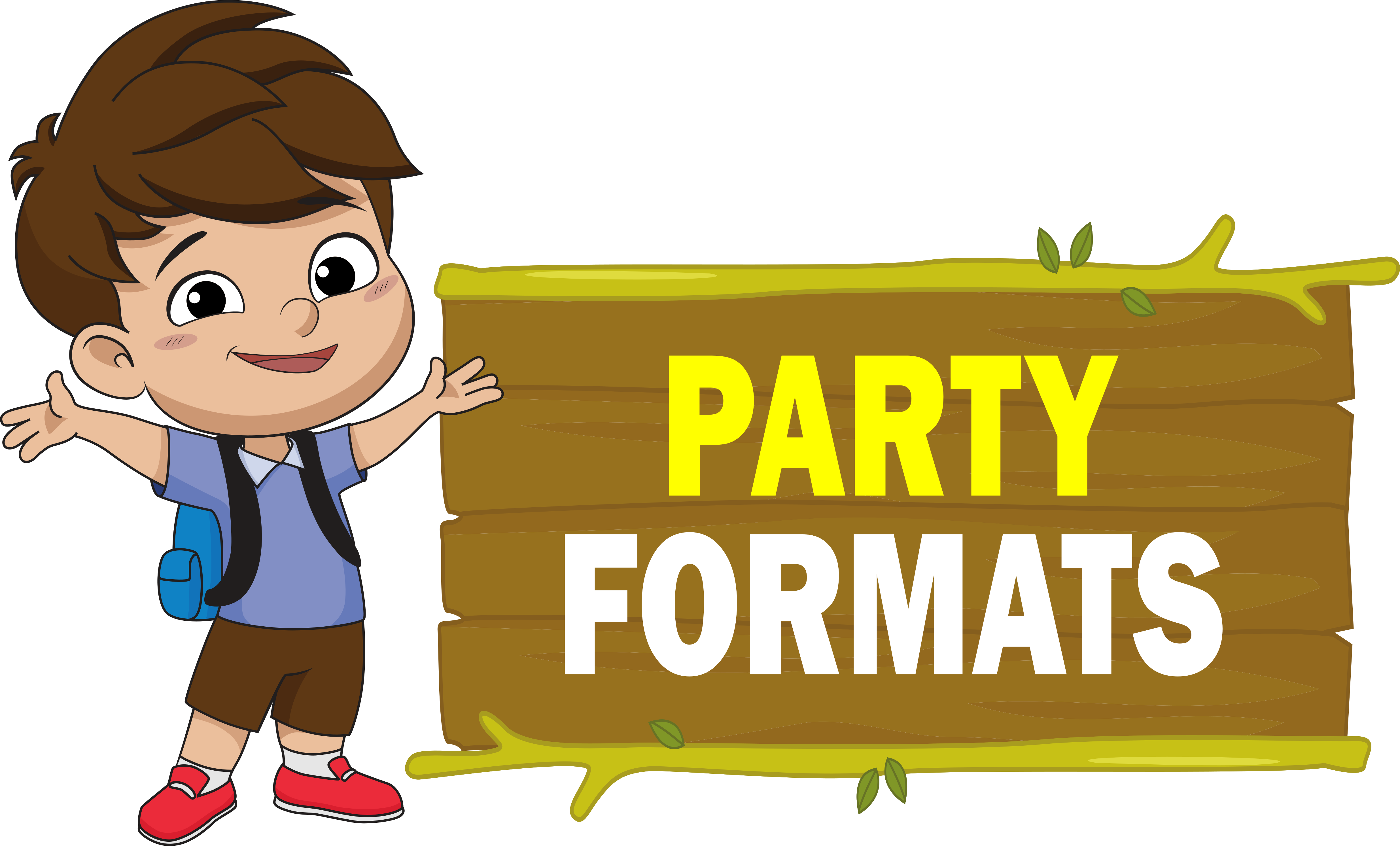 New Party Formats Kids DJ host children's parties in many formats