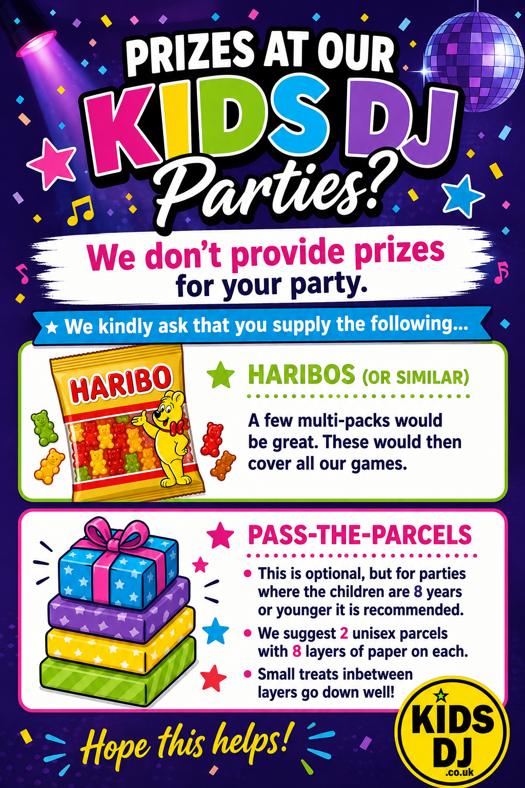 Prizes