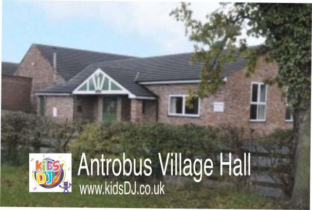 Antrobus Village Hall Kids DJ parties at Antrobus Village Hall