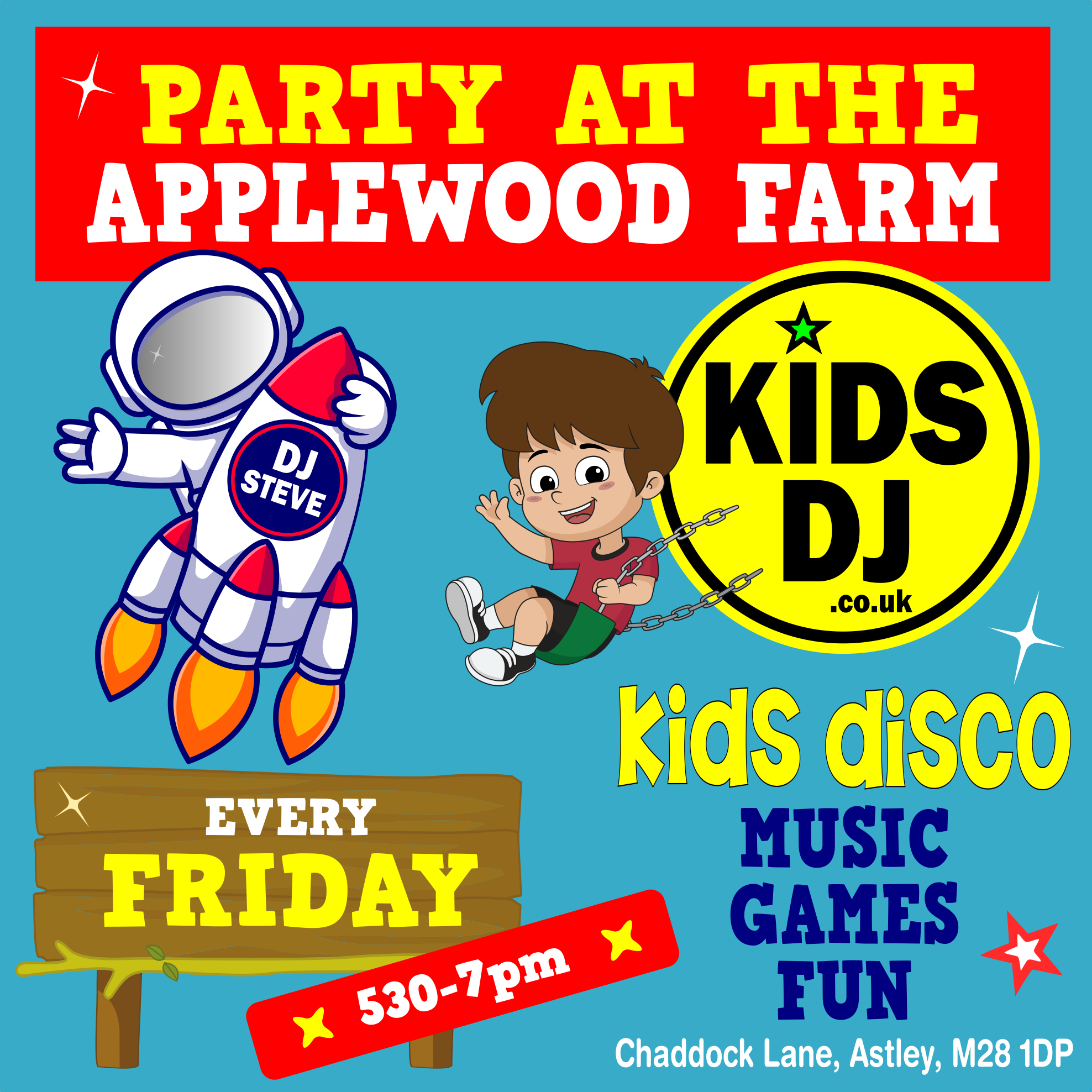 Kids Discos at the Applewood Farm