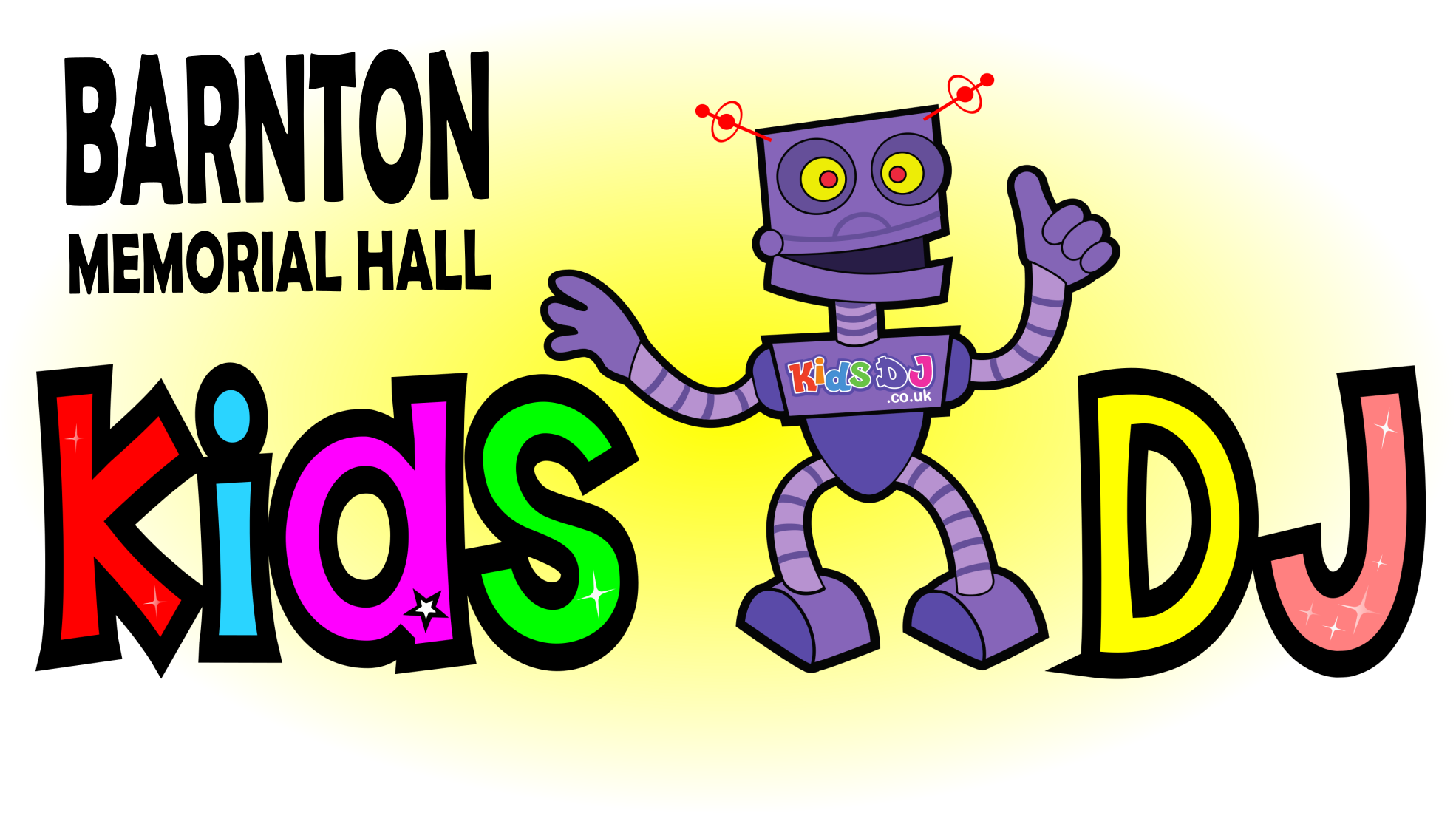 Barnton Memorial Hall parties hosted by Kids DJ