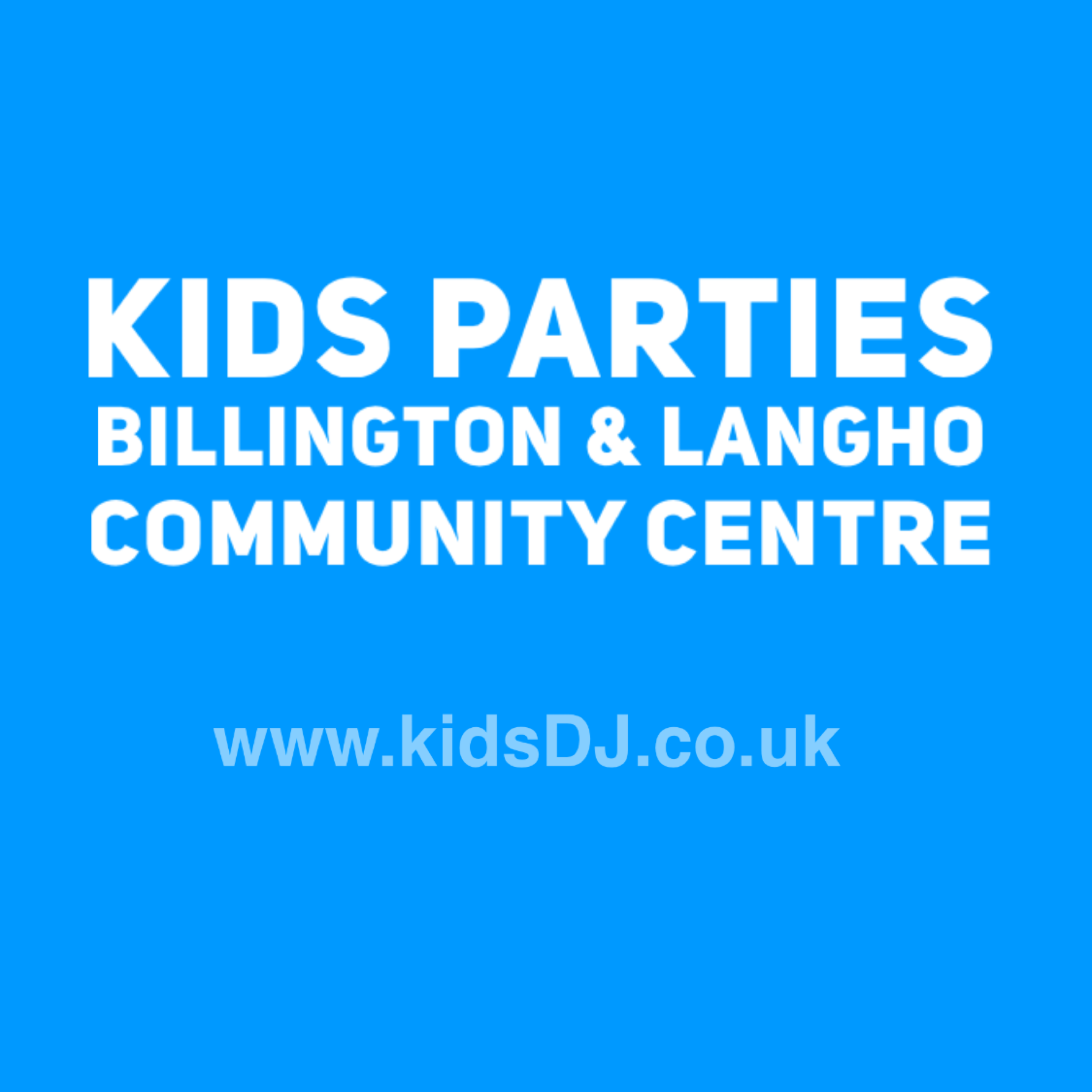 Kids disco parties at Billington and Langho Community Centre