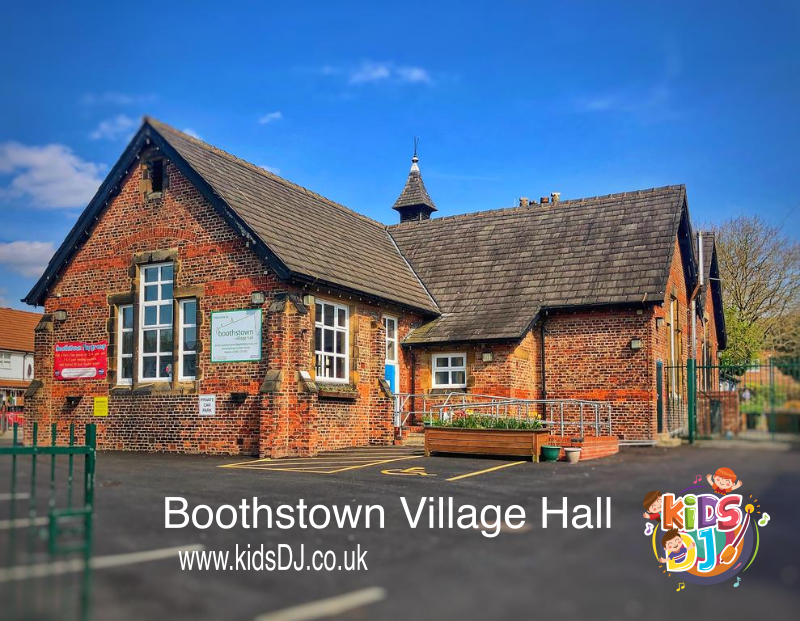 Boothstown Village Hall Kids Parties Kids DJ host children's parties at Boothstown Village hall