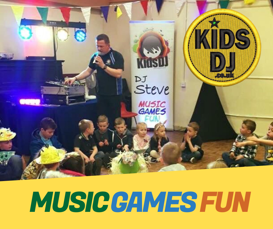 Music and party games with Kids DJ Steve