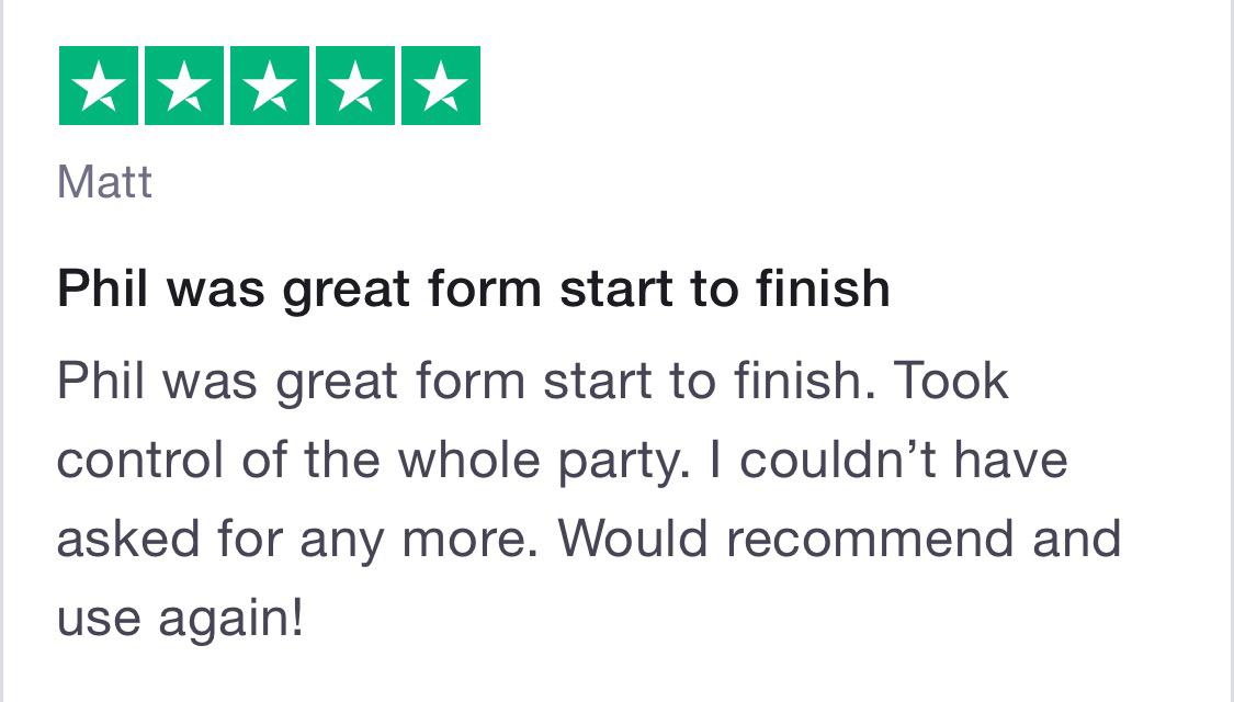 Ben's birthday party review
