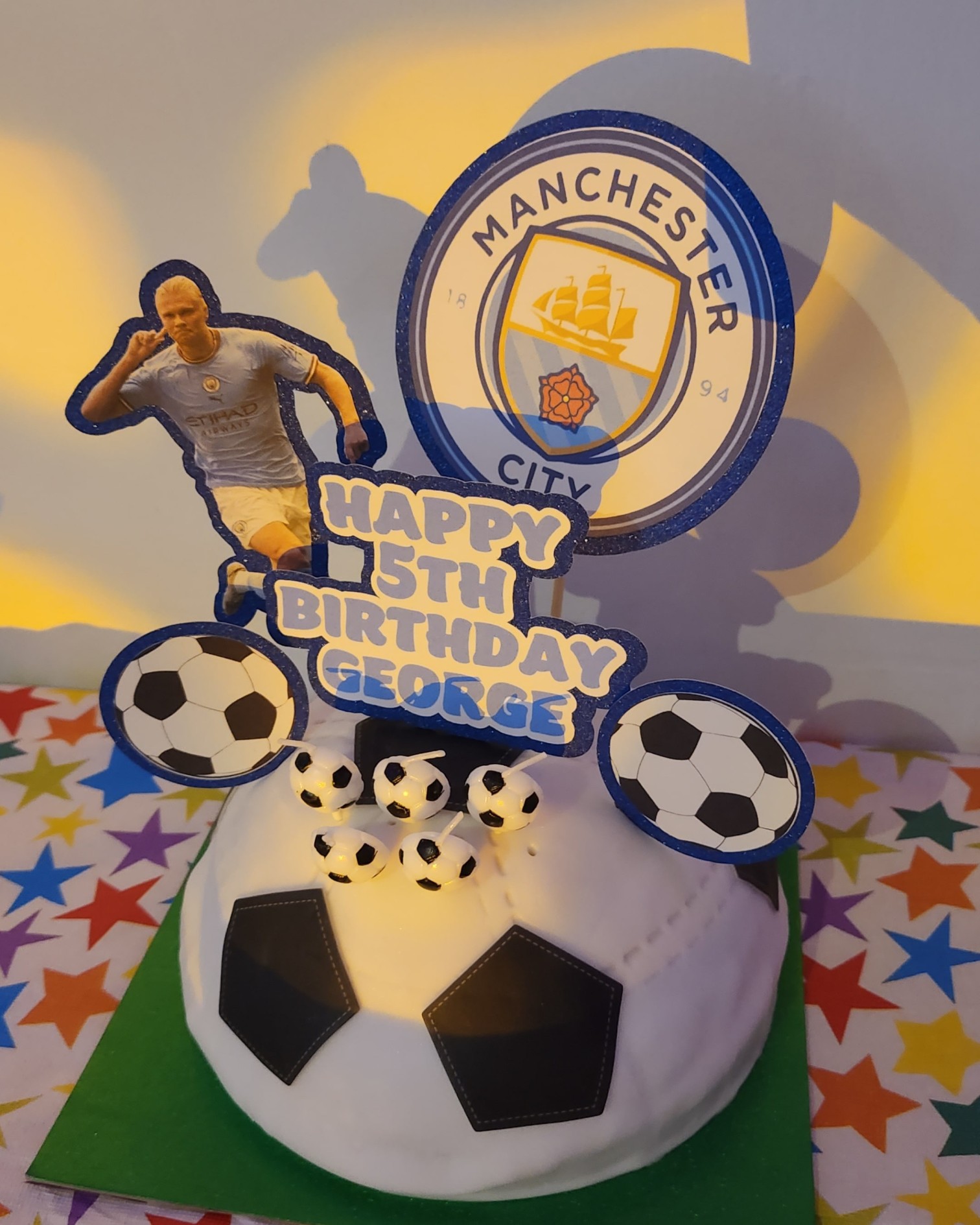 City Cake for George's 5th Birthday George's City Cake