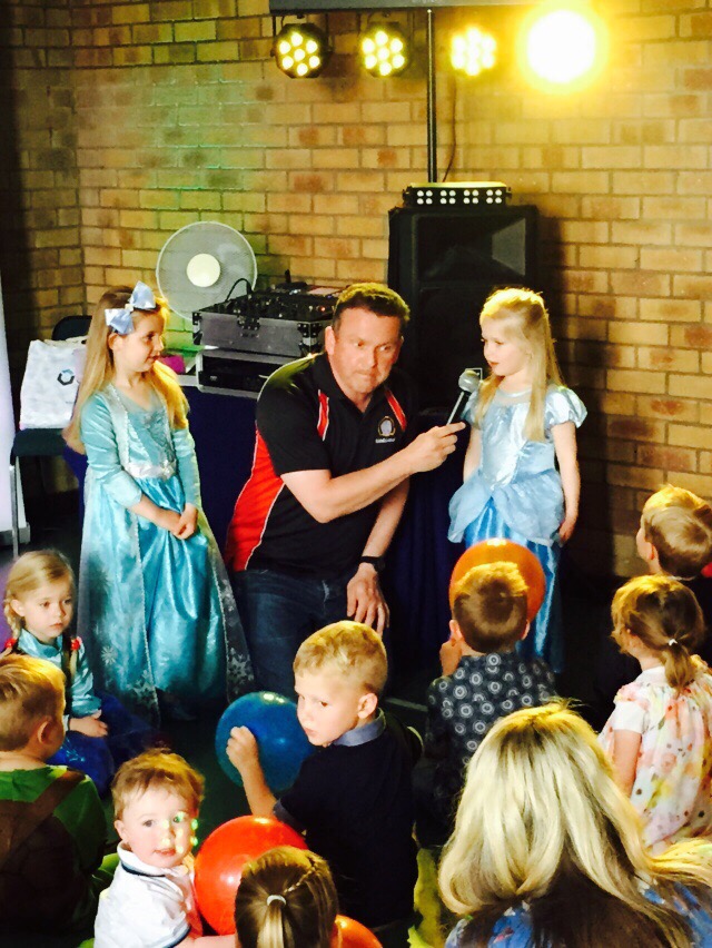 Birthday party hosted by Kids DJ Steve