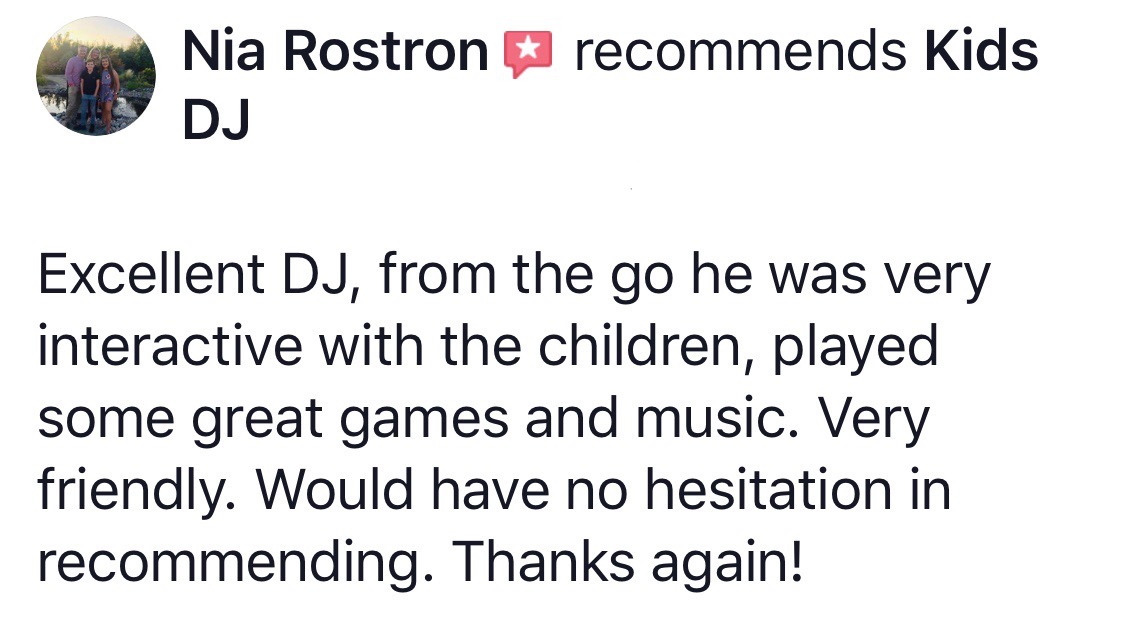 Excellent Kids DJ Parties