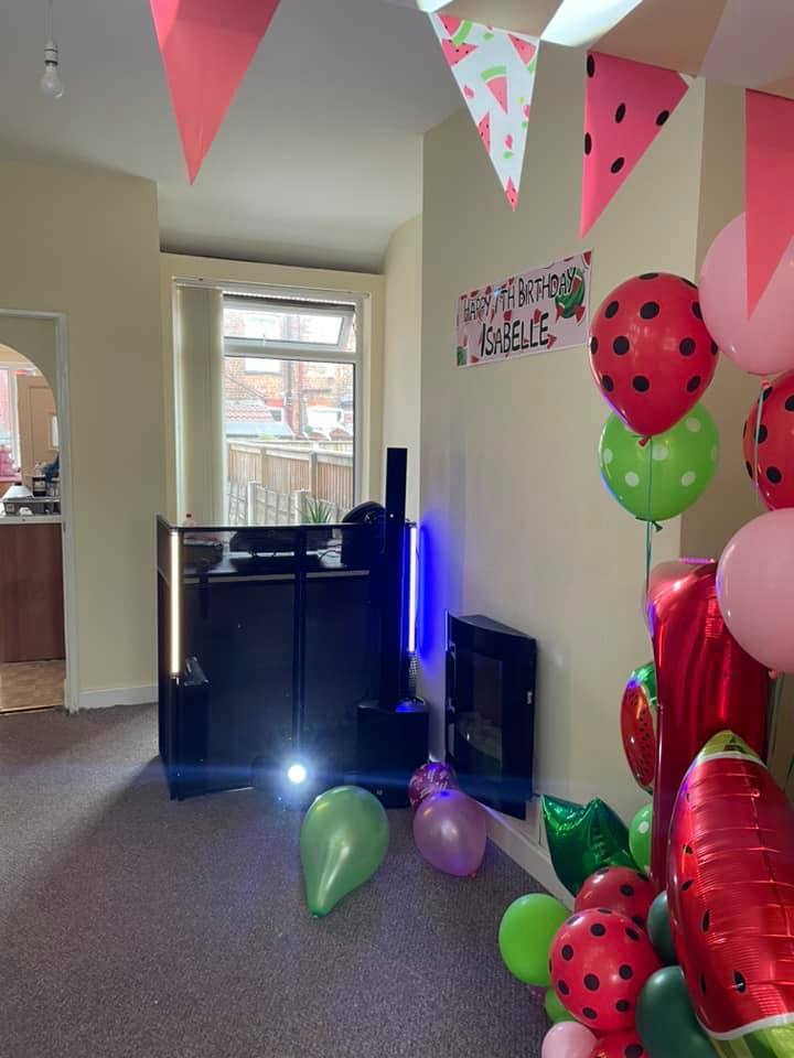 House party birthday hosted by Kids DJ in Eccles