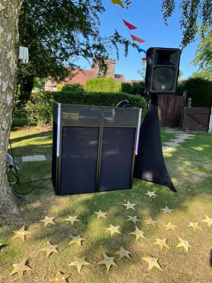 Year 6 outside party at Appleton Thorn Village Hall
