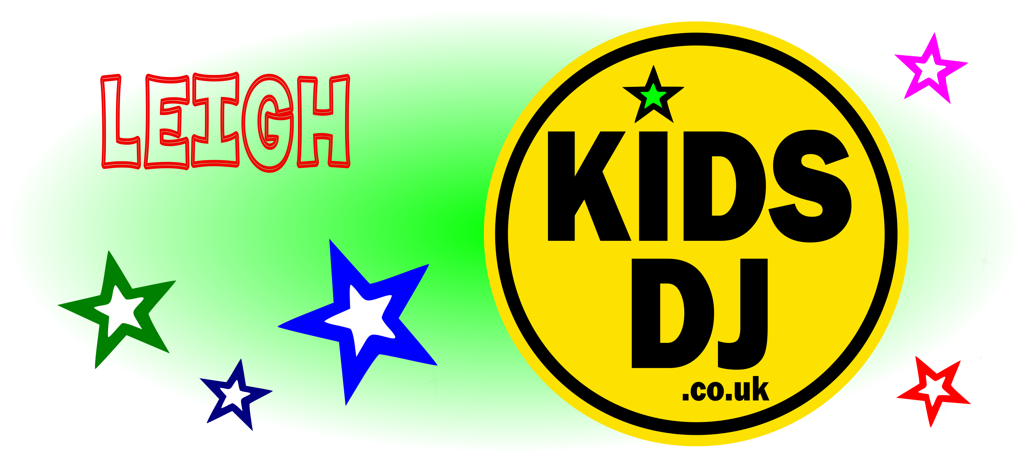Kids DJ are Leigh's local children's party entertainers