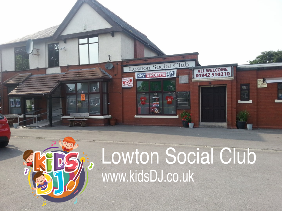 Kids DJ host parties at Lowton Social Club