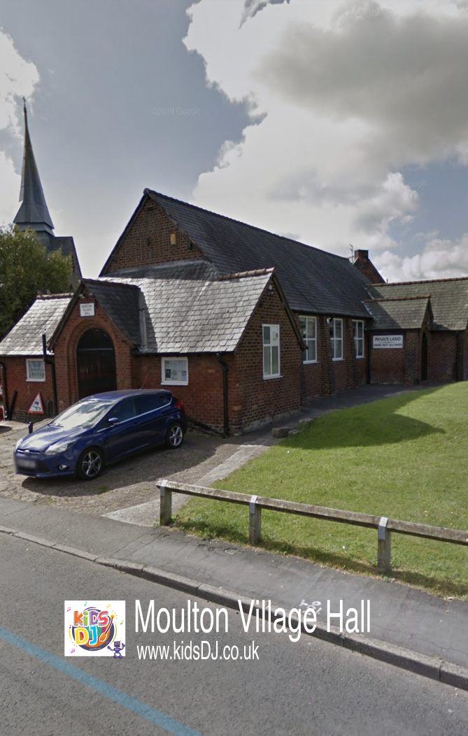 Moulton Village Hall Kids DJ host parties at Moulton Village Hall in Northwich