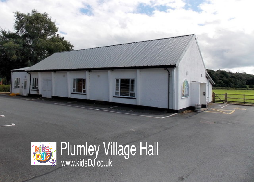 Plumley Village Hall Plumley Village Hall parties by Kids DJ