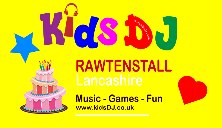 Children's parties in Rawtenstall by Kids DJ