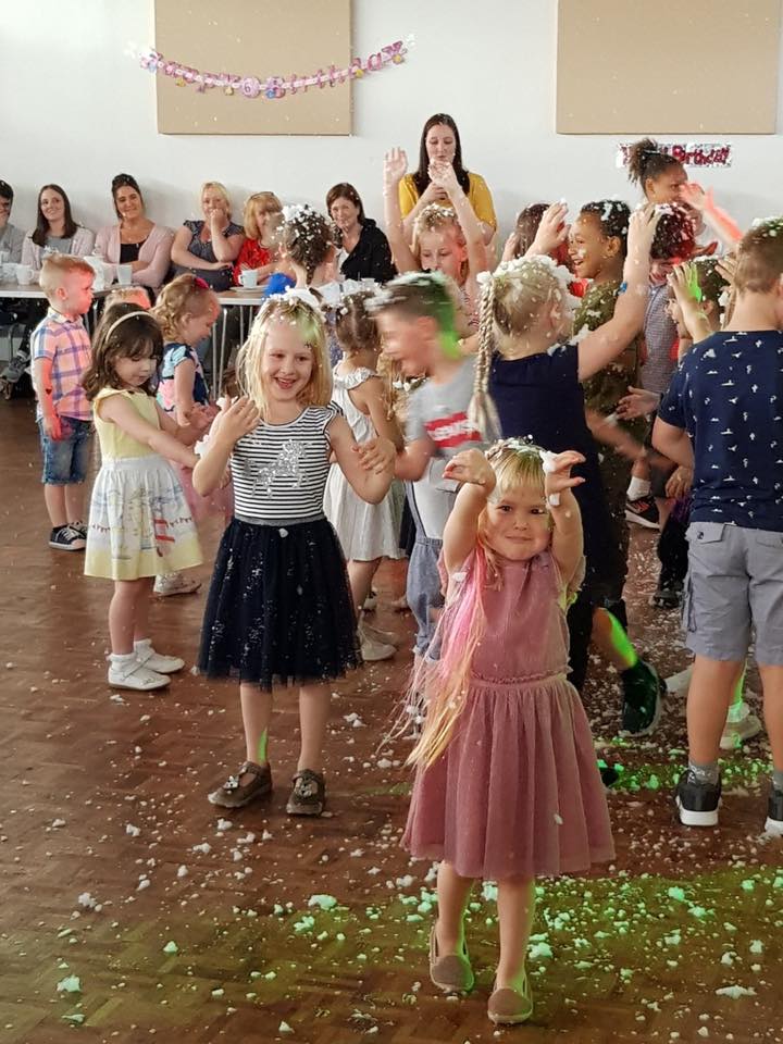 Our Snow Machine is Fantastic Fun Kids DJ snow machine