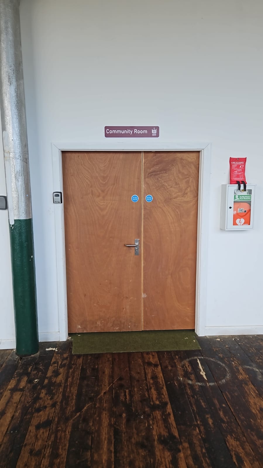 Spinners Mill Community Room in Leigh Spinners Mill Community Room Entrance