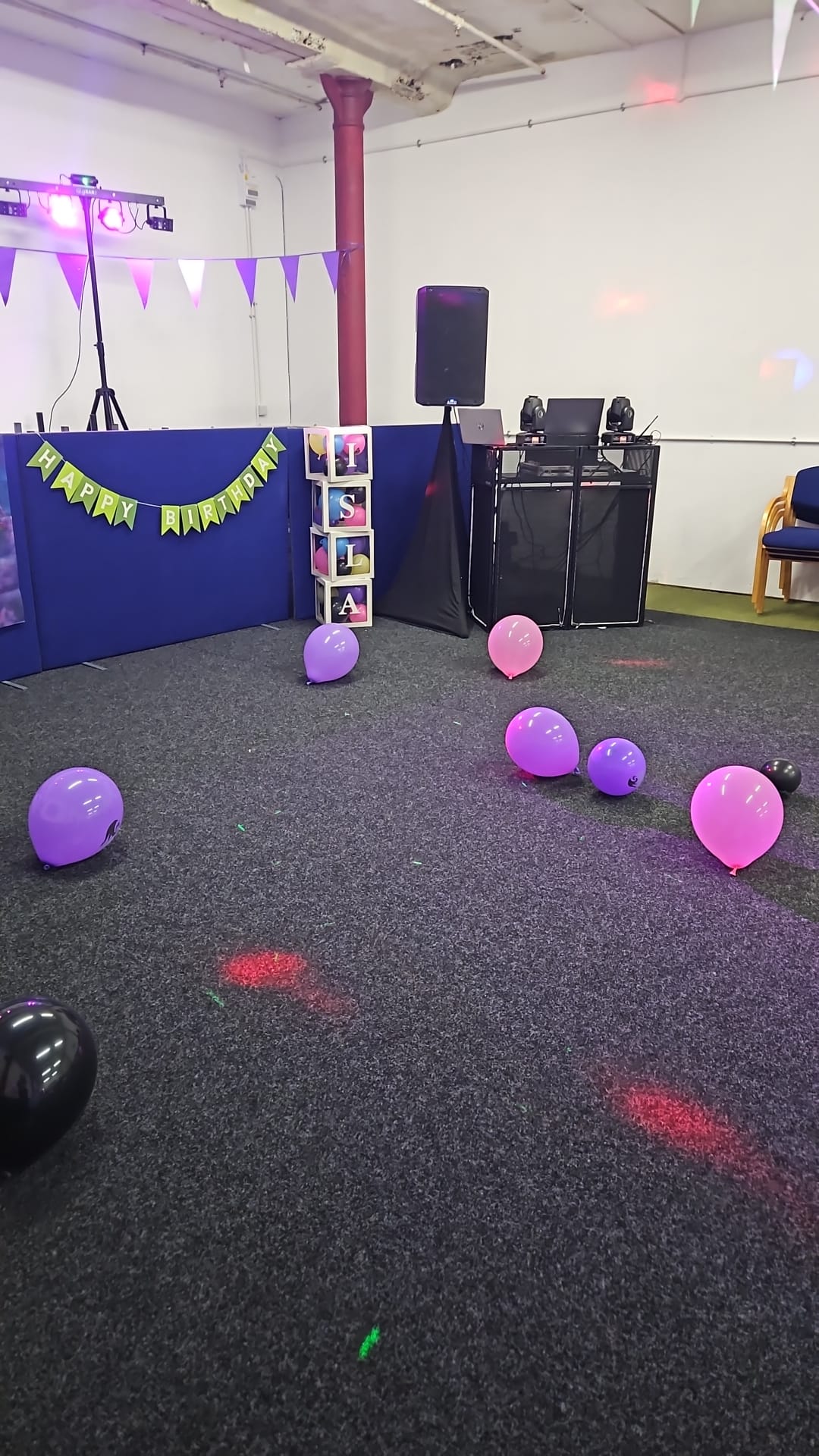 Spinners Mill Community Room in Leigh Spinners Mill Kids DJ Parties