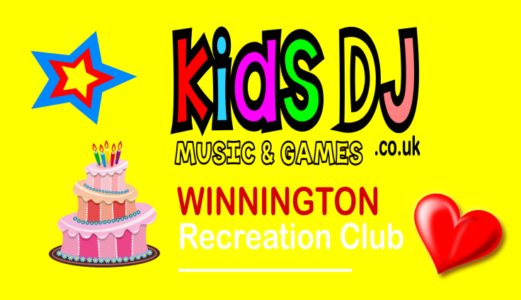 Kids DJ host parties at Winnington Recreation Club in Northwich